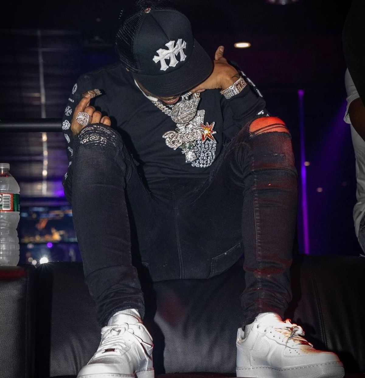 Pooh Shiesty Outfit from December 18, 2021 WHAT’S ON THE STAR?