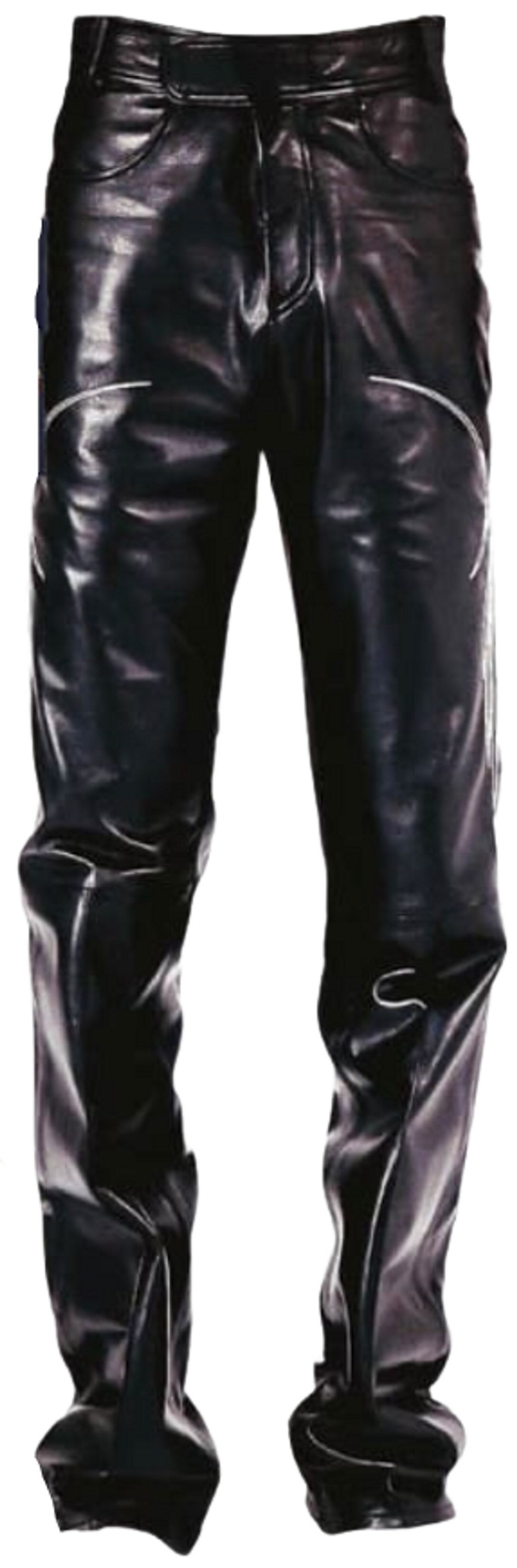 Code Black Flare Leather Pants