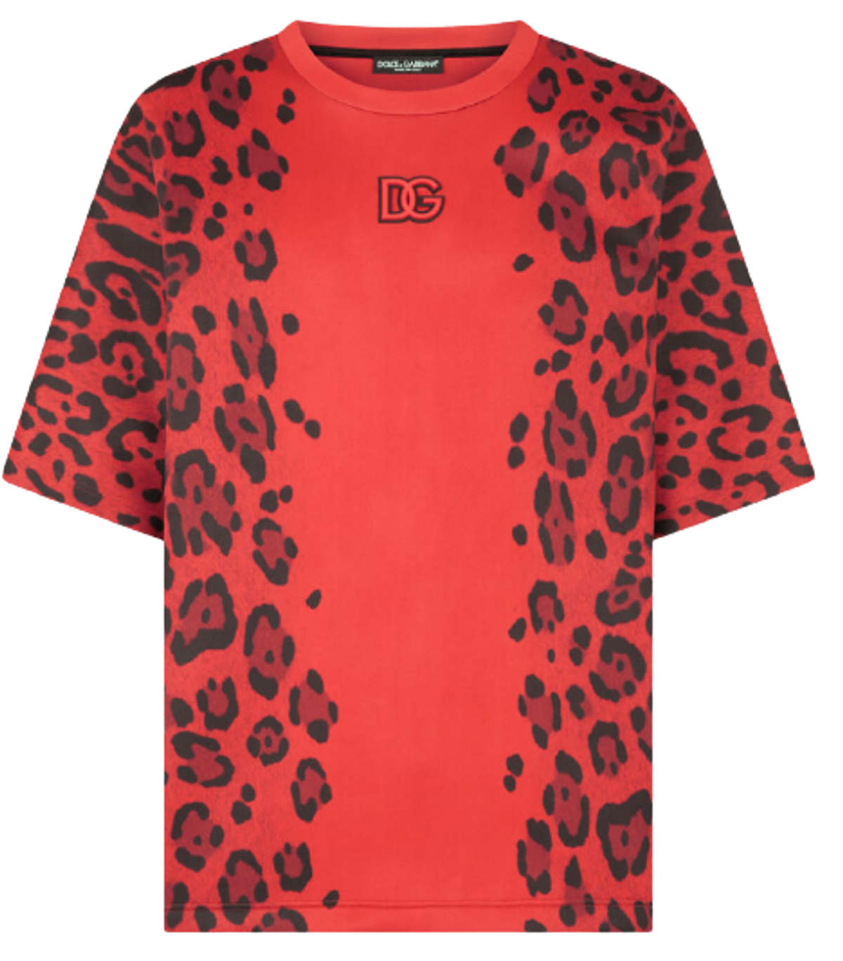 Dolce & Gabbana Leopard Multicolor T-Shirt
