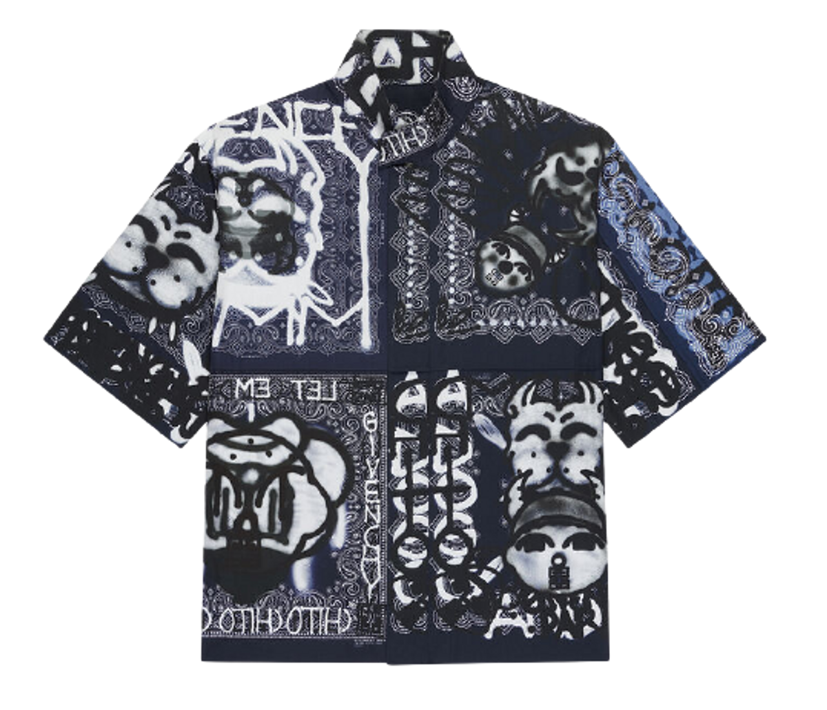 Givenchy Cotton Bandana Shirt