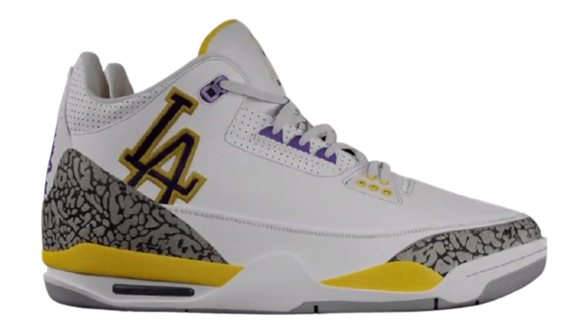Los Angeles × Coke Boys White Yellow Sneakers