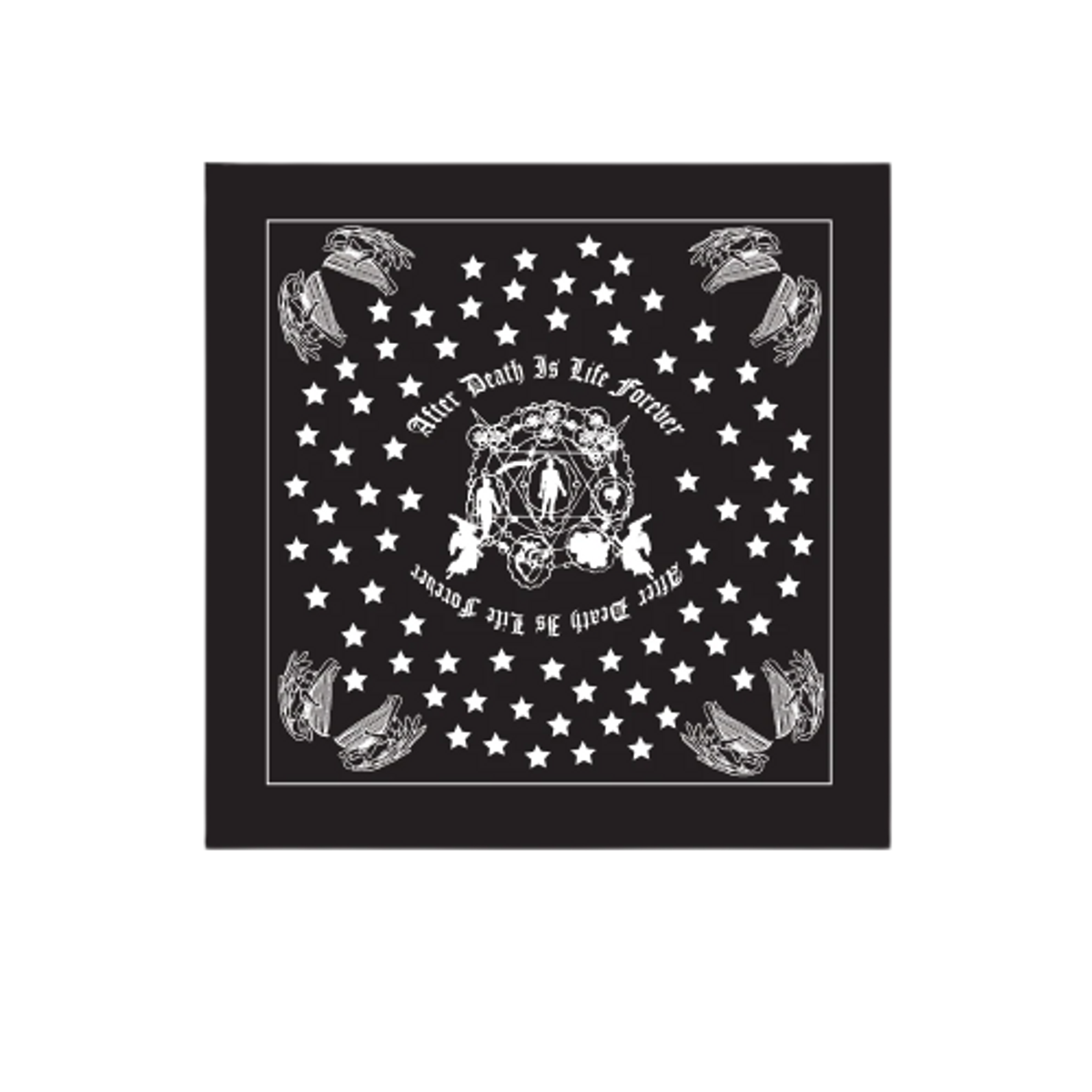 After Death Is Life Forever ADLF Black Bandana