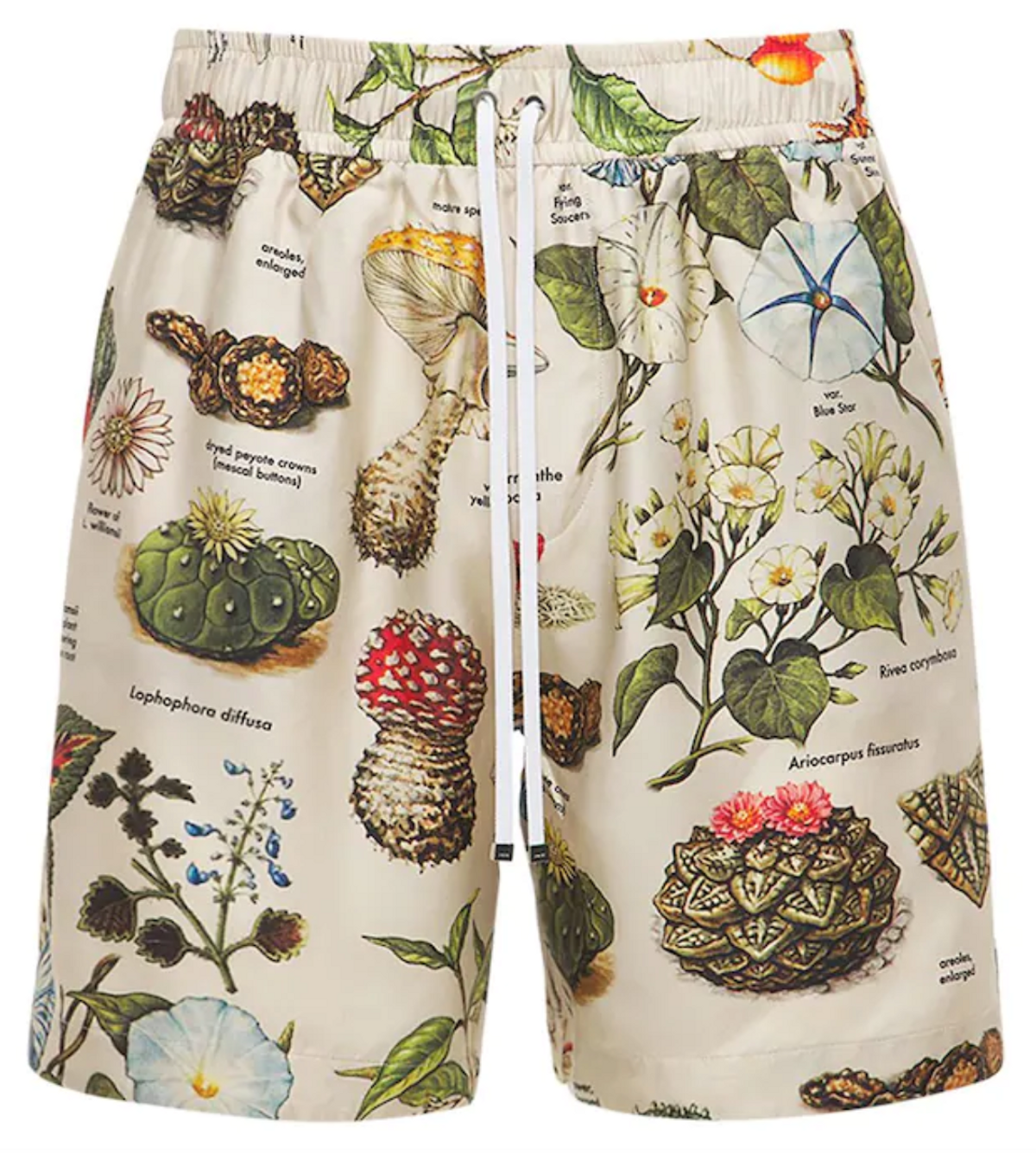 Amiri Psychedelic Print Silk Twill Shorts