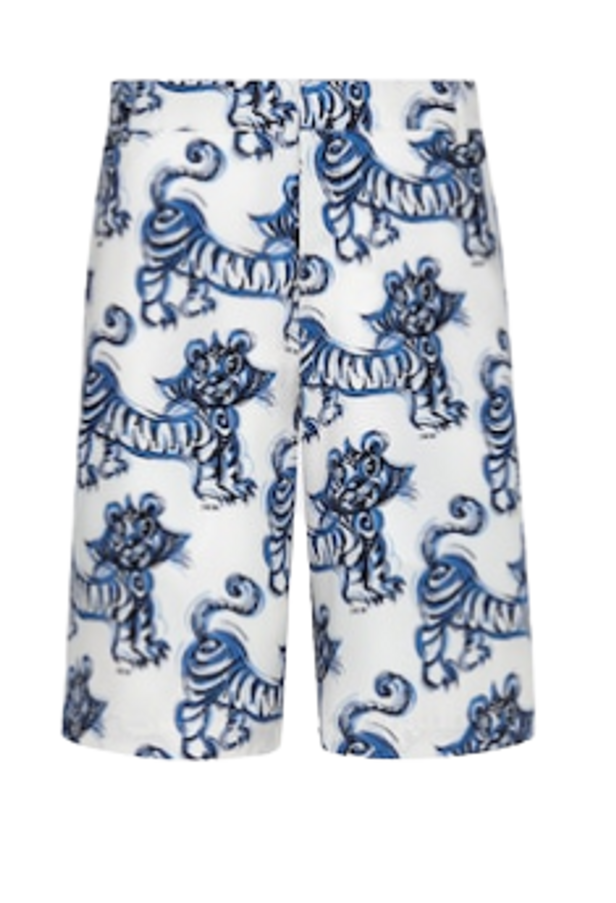 Dior × Kenny Scharf Bermuda Blue White Shorts