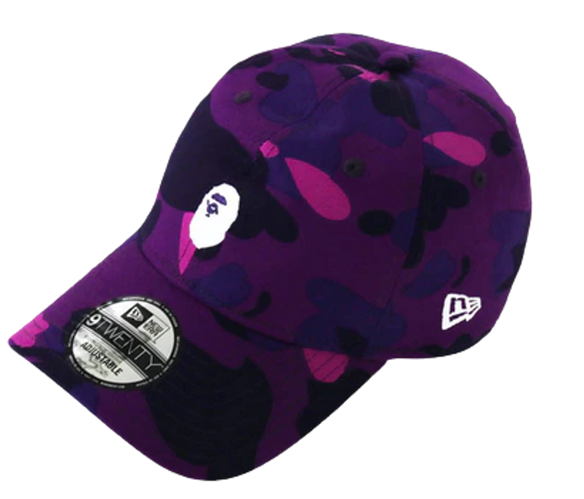 Bape Color Camo Ape Head 9Twenty Cap