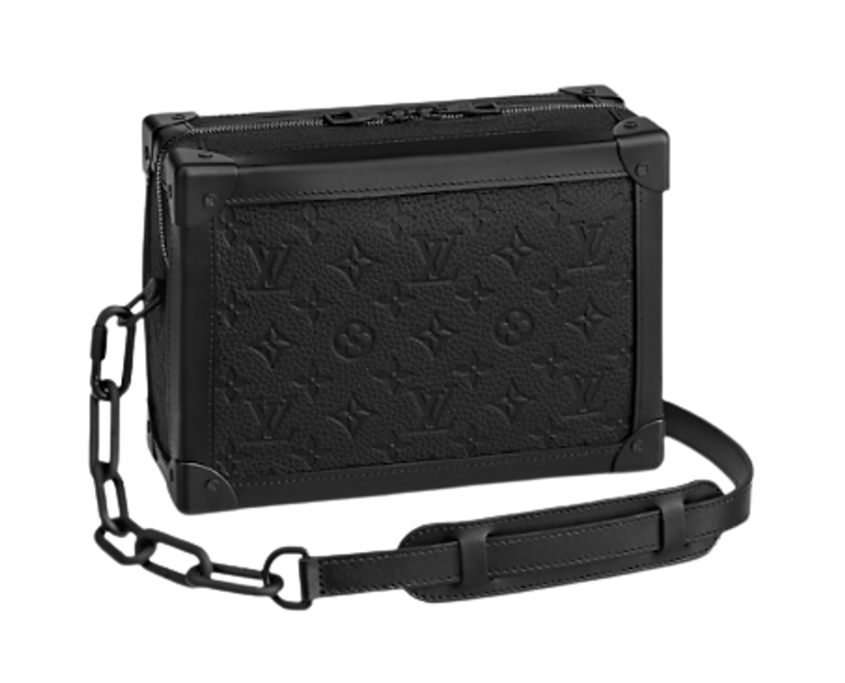 Louis Vuitton Soft Trunk Monogram Black Bag