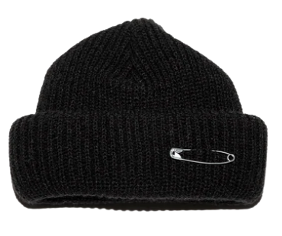 Maybe Tomorrow Buster Black Beanie
