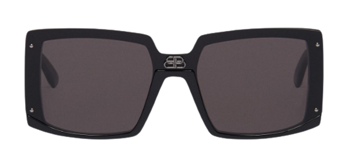 Balenciaga Shield Square Sunglasses