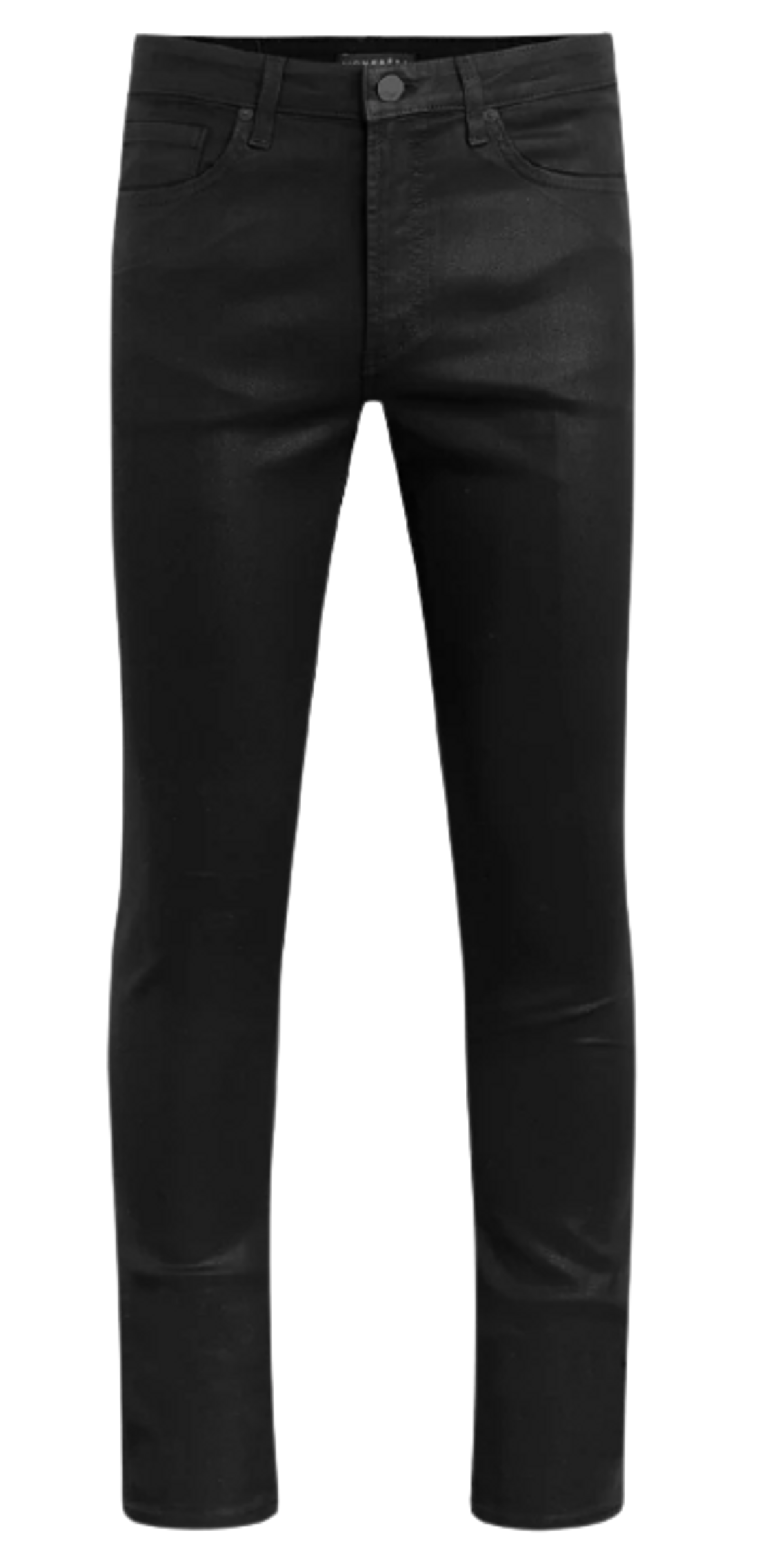 Monfrere Greyson Coated Noir Pants