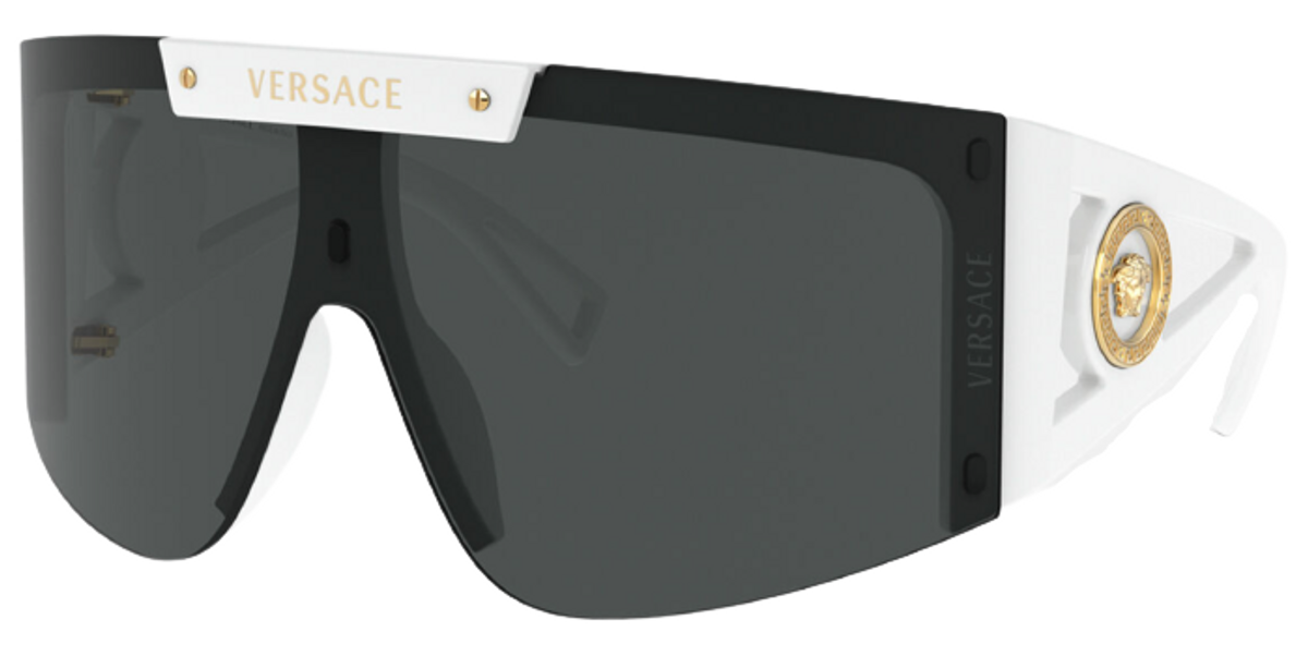 Versace Medusa Icon Shield Sunglasses