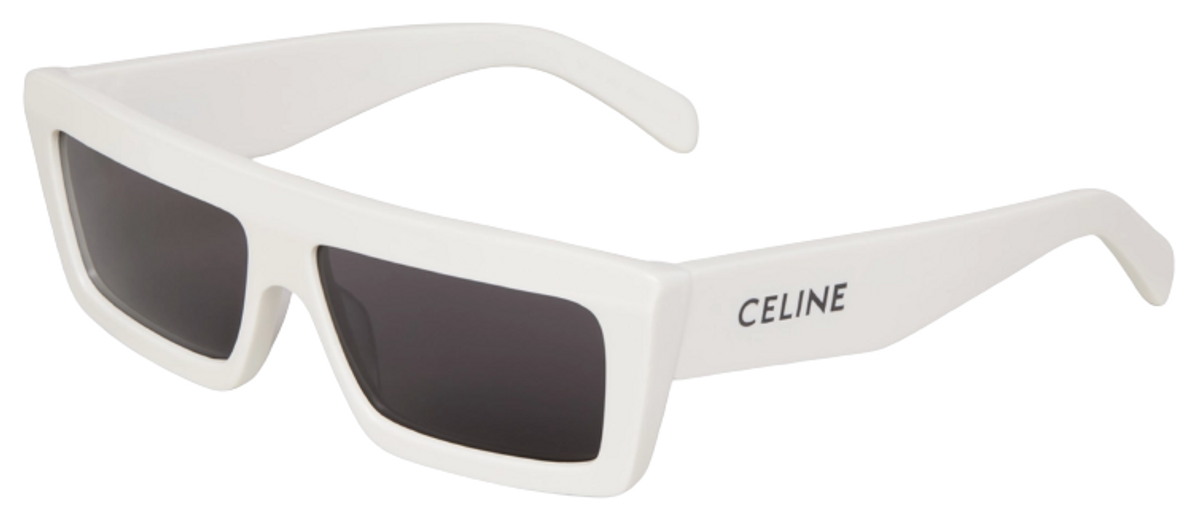 Celine Logo Acetate White Monochroms 02 Sunglasses WHAT’S ON THE STAR?