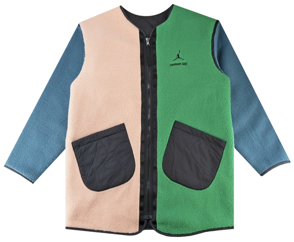 Jordan × Honor The Gift Dark Smoke Grey/Challenge Red Facetasm Jacket