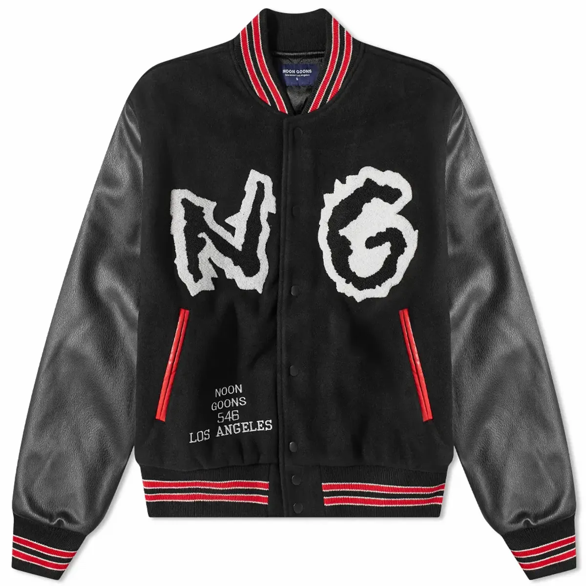 Noon Goons NG Skyline Black Varsity Jacket
