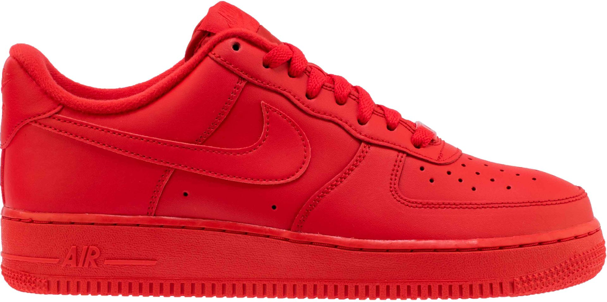 Nike Air Force 1 Low Triple Red Sneakers