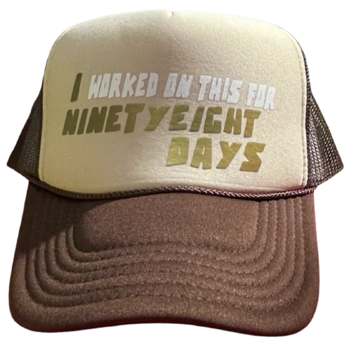 Shisty NinetyEight Days Chocolate Trucker Cap