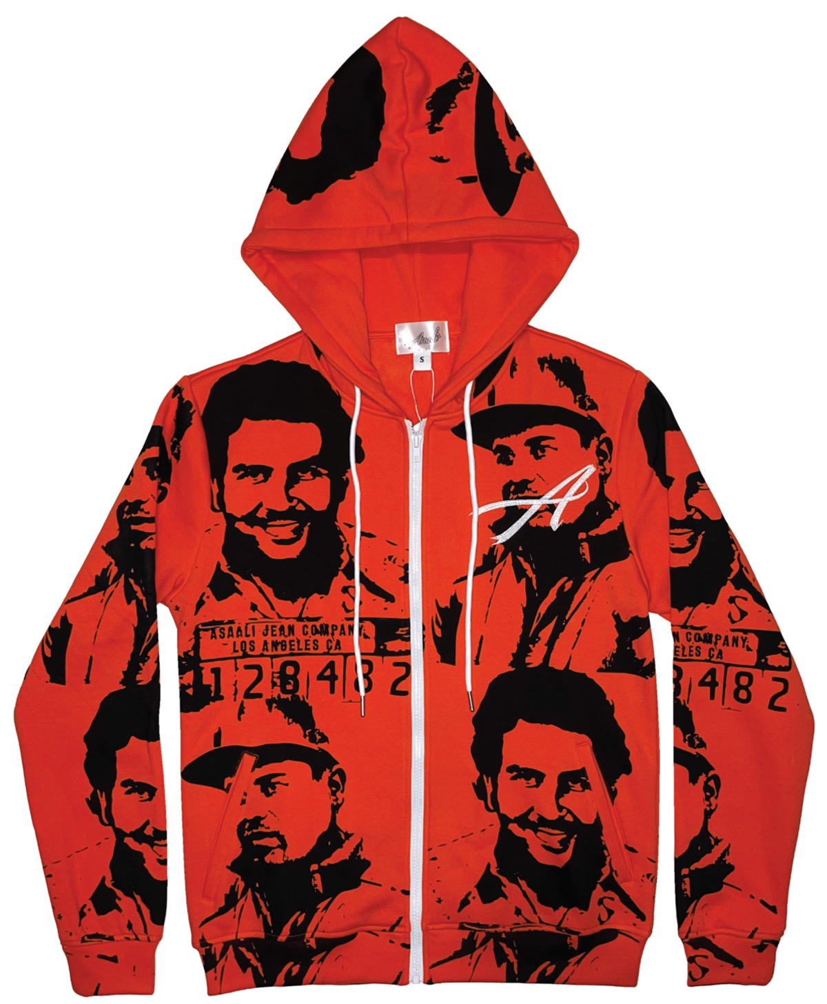 Asaali Cartel Orange Hoodie