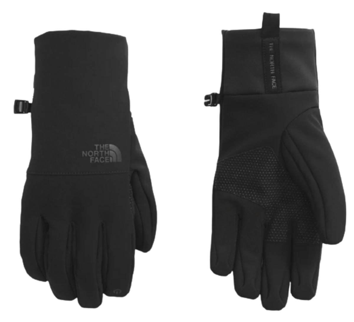 The North Face Logo Apex+ Etip™ Black Gloves