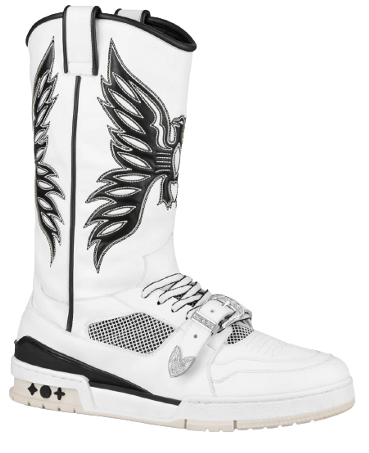 Louis Vuitton Lv Trainer White Sneaker Boots