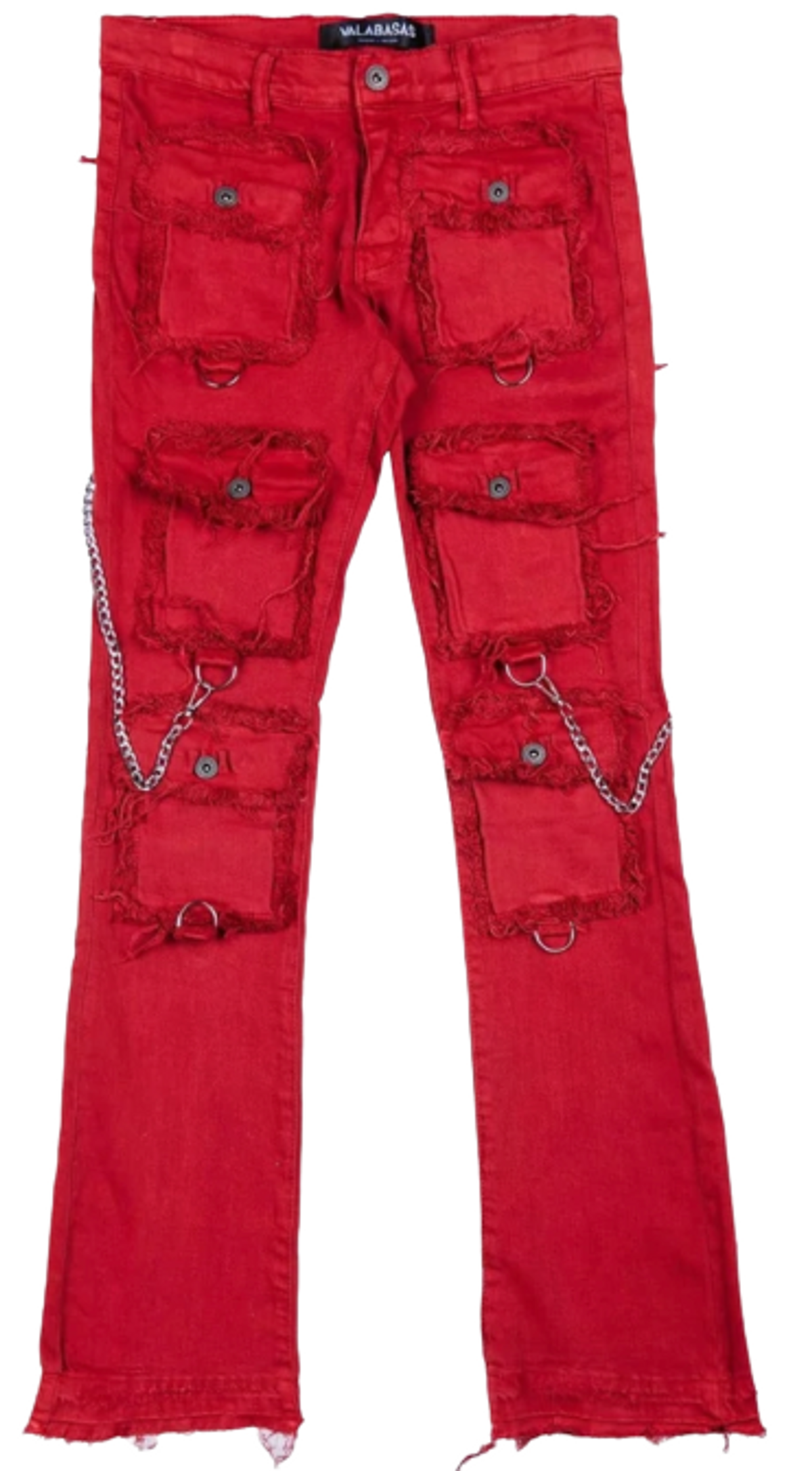 Valabasas Stacked Hybrid Borgogna Jeans