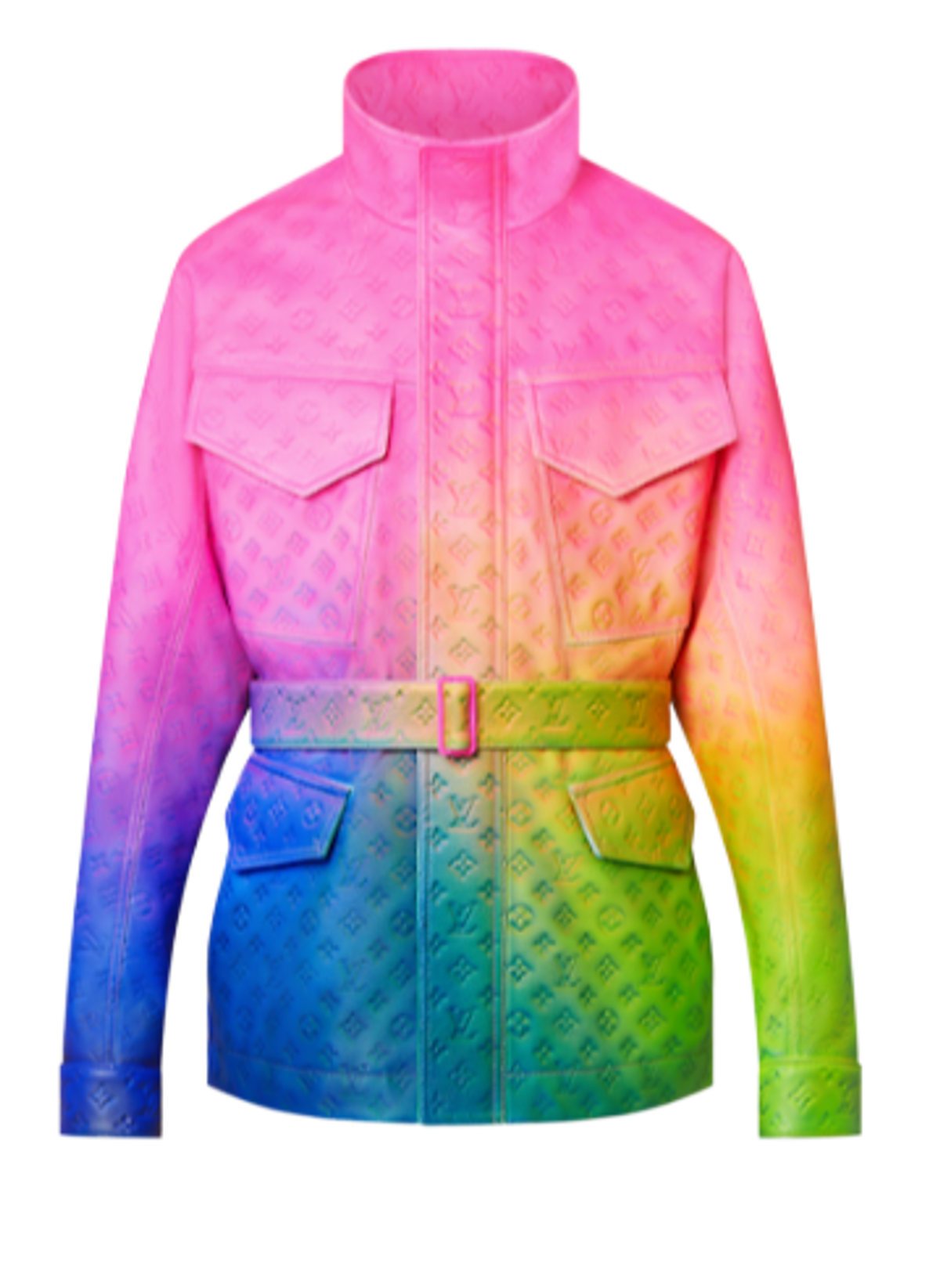 Louis Vuitton Illusion Leather Monogram Jacket
