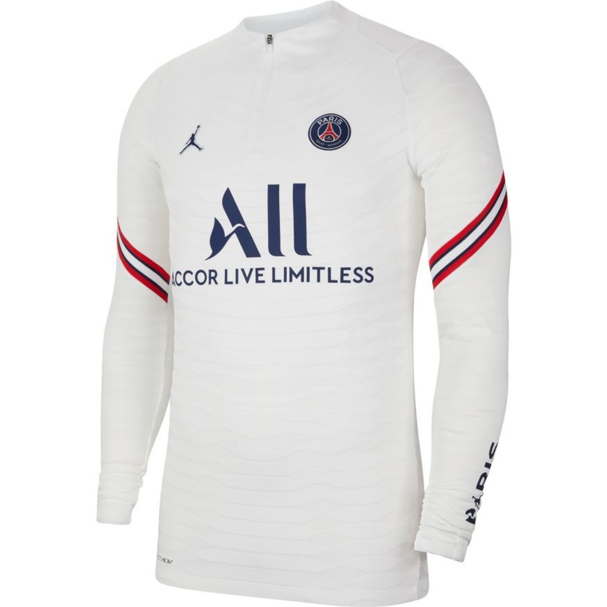 Jordan × Paris Saint-Germain Dry-Fit White Training Top