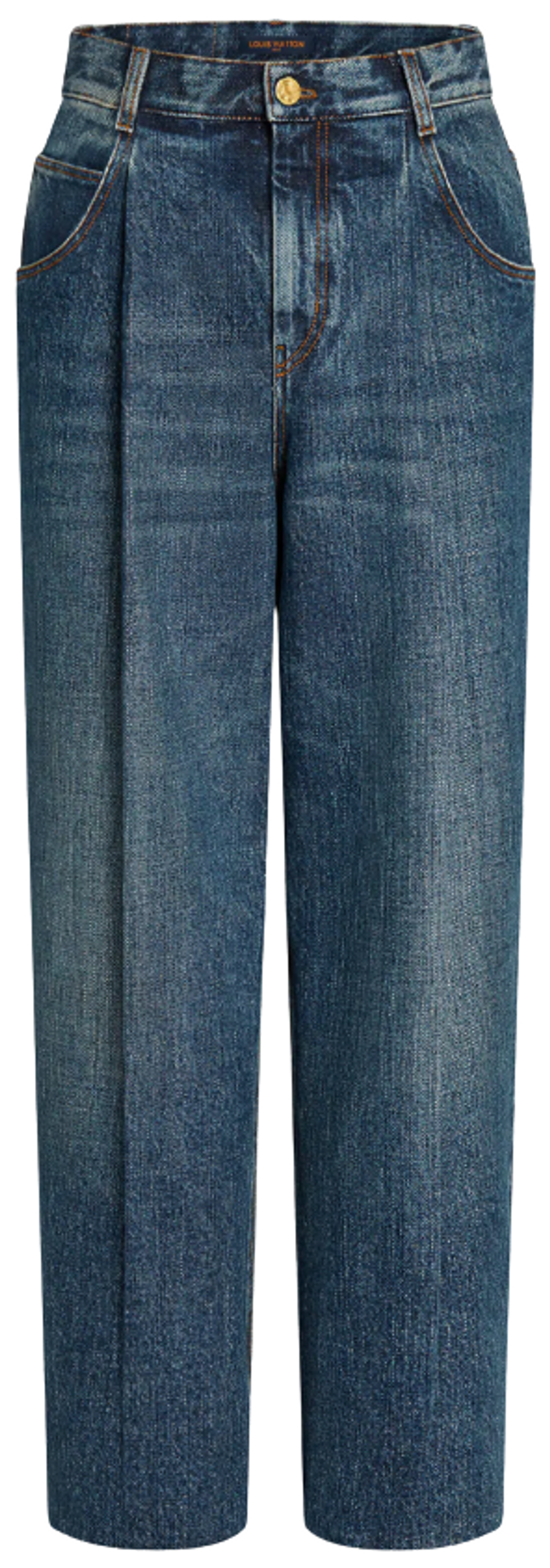 Louis Vuitton Wide Leg Denim Pants