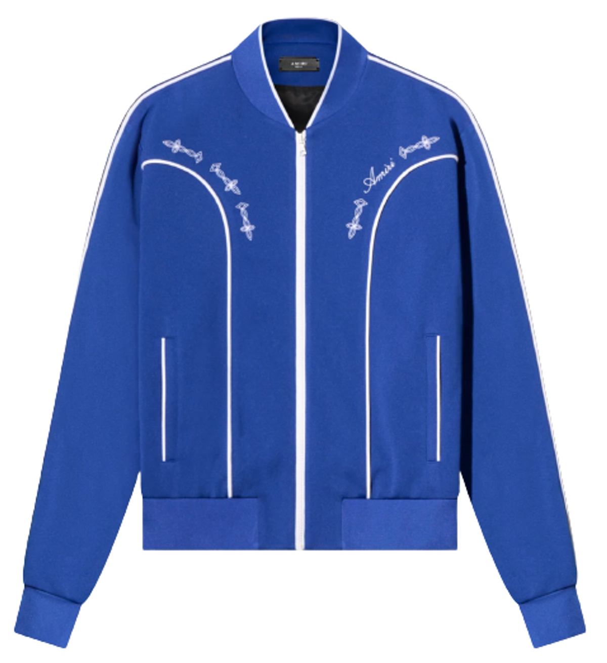Amiri Western Blue Track Jacket