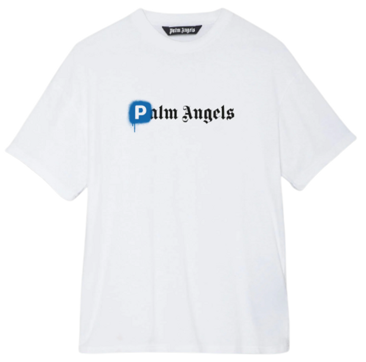 Palm Angels × Gunna Merch Just For PZ White T-Shirt