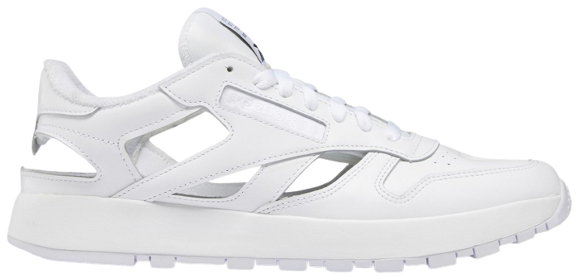 Maison Margiela × Reebok Classic Leather Tabi Low-Top White Sneakers