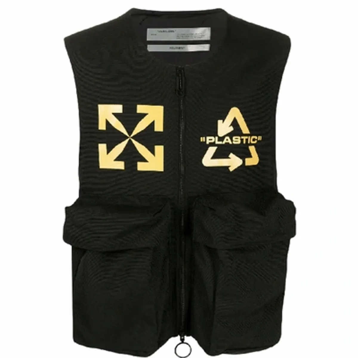 Off-White Black/yellow Mutlipocket Vest
