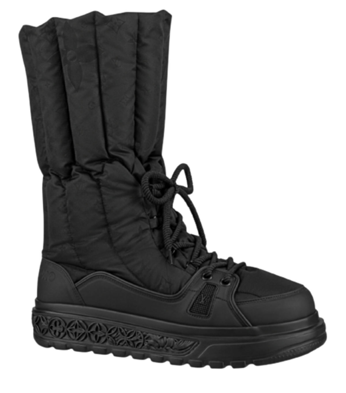 Louis Vuitton LV Black Puffer Boots