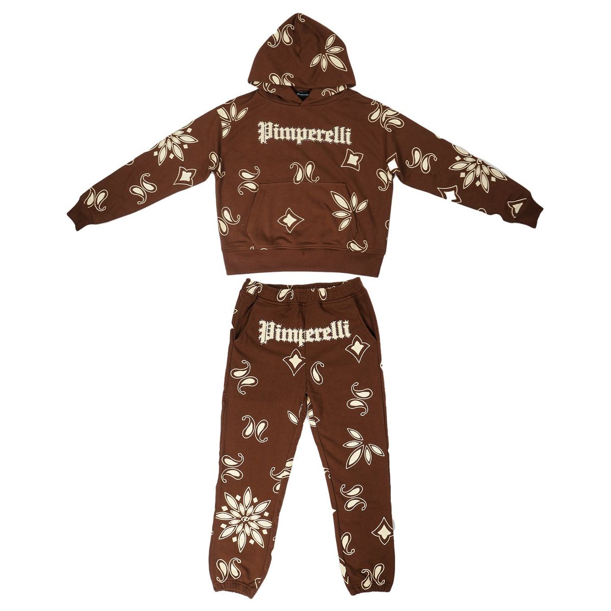 Pimperelli Paisley Brown Jumpsuit