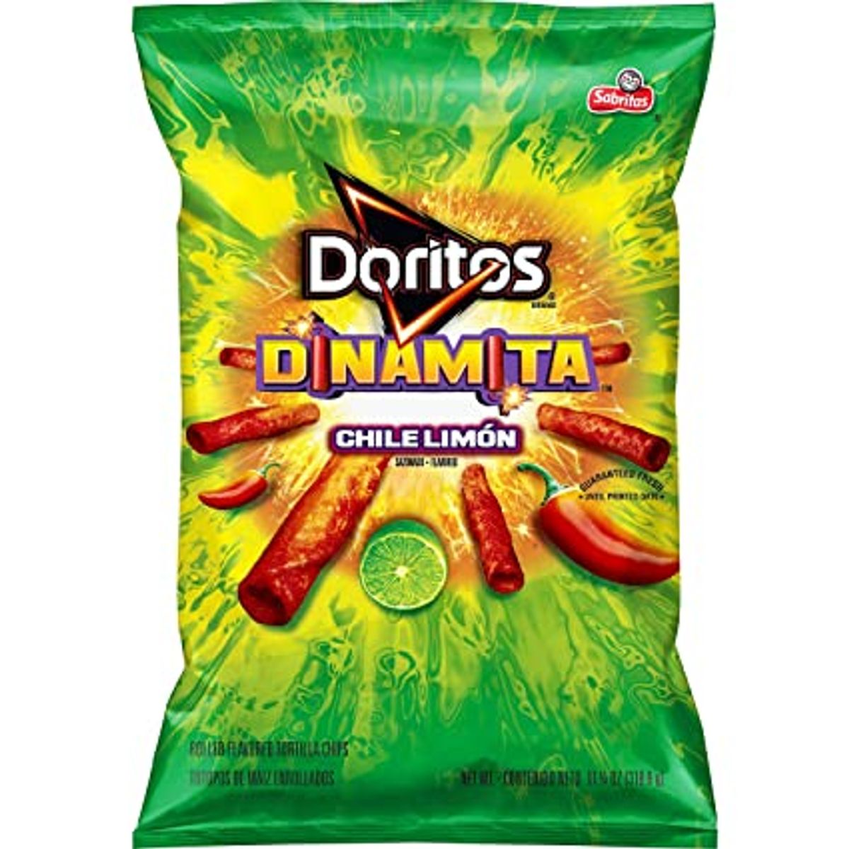 Doritos Chile Limon Flavored Rolled Tortilla Chips