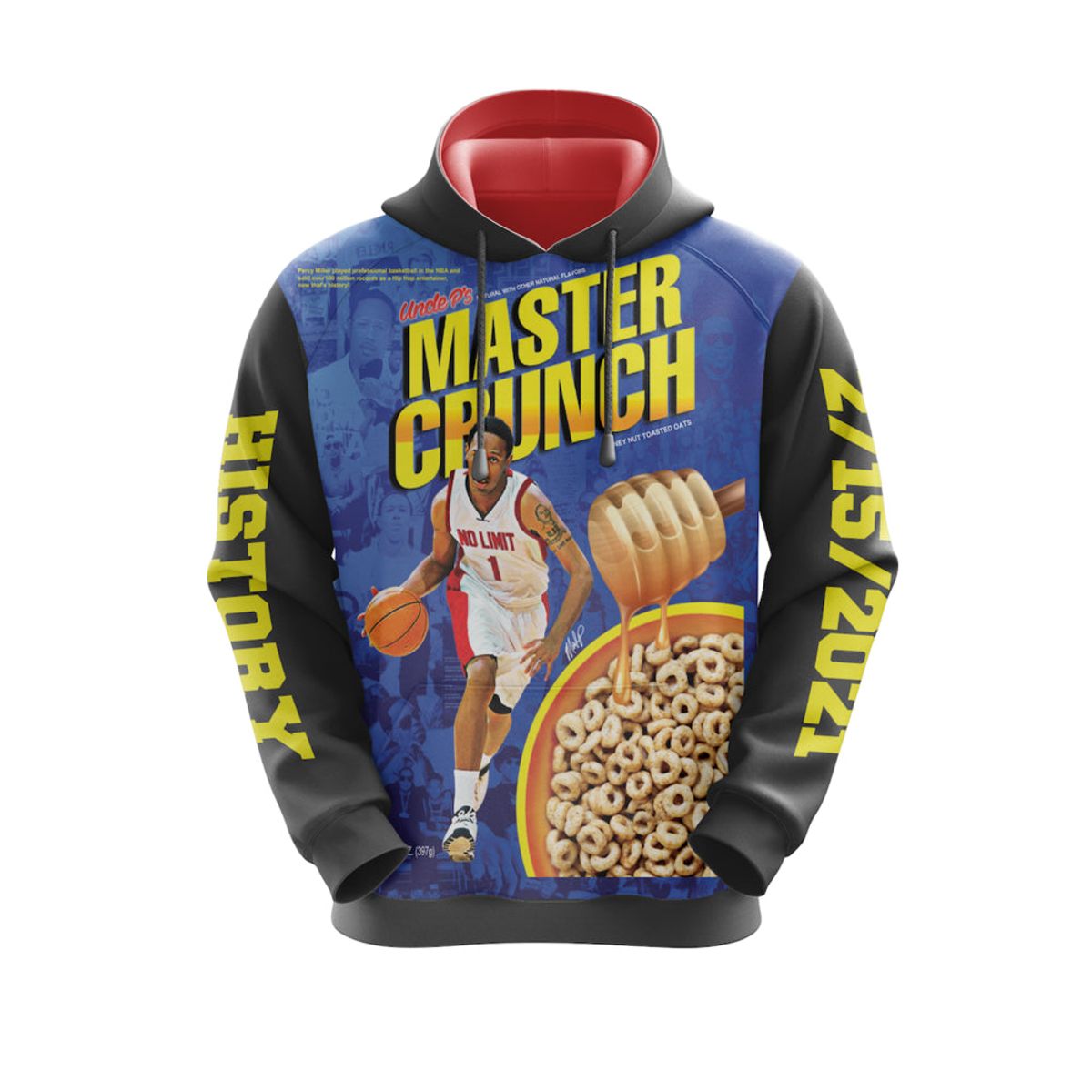 Moneyatti Master Crunch Black Hoodie