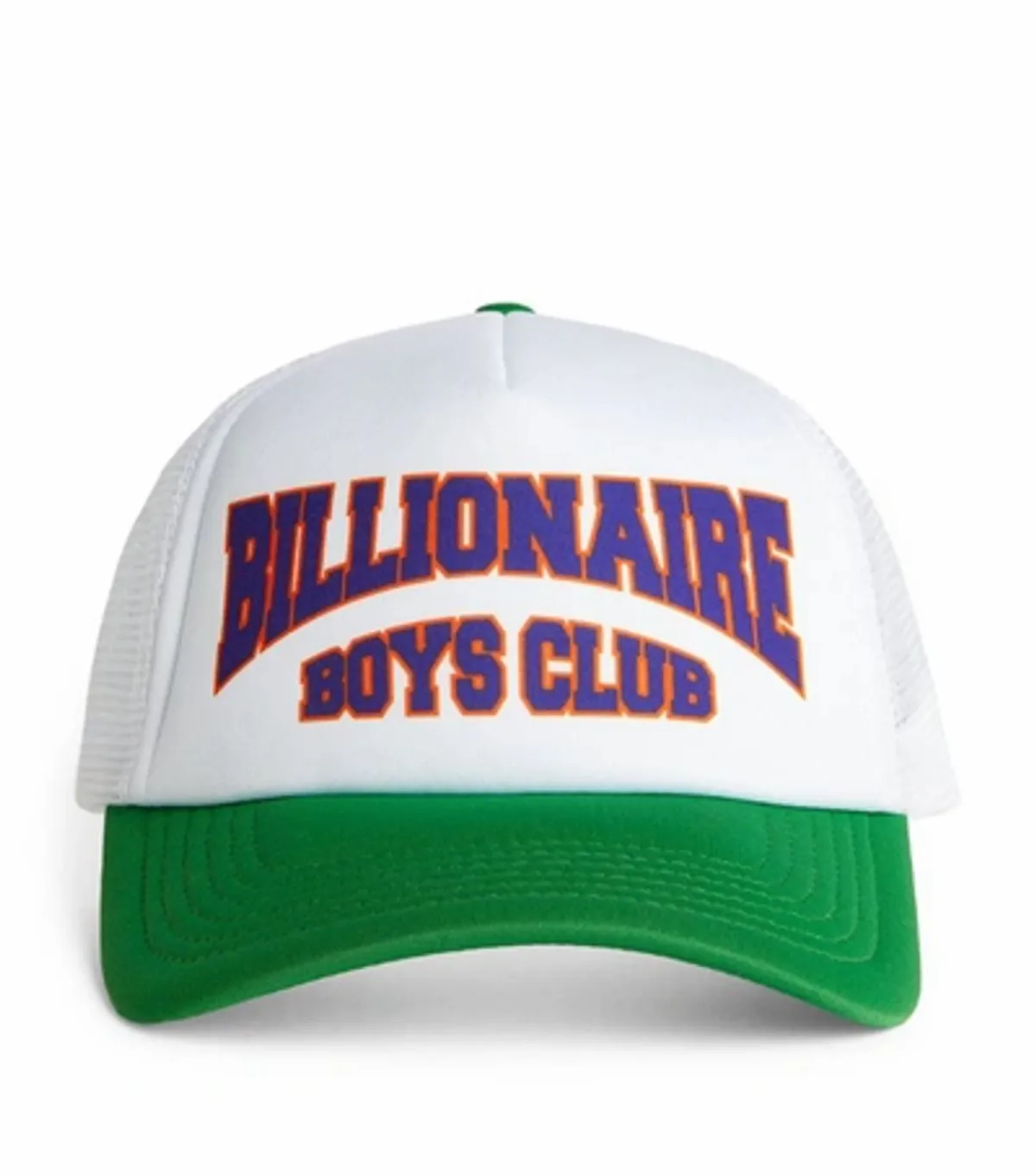 Billionaire Boys Club Varsity White Trucker Hat