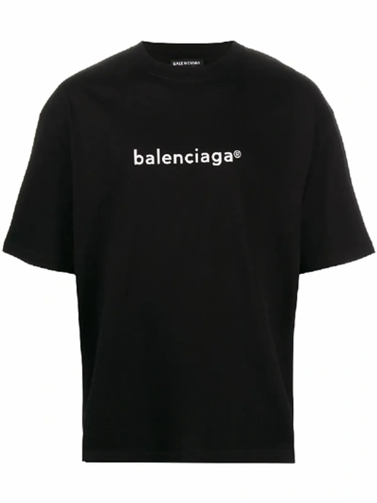 Balenciaga Black New Copyright Large Fit T-Shirt
