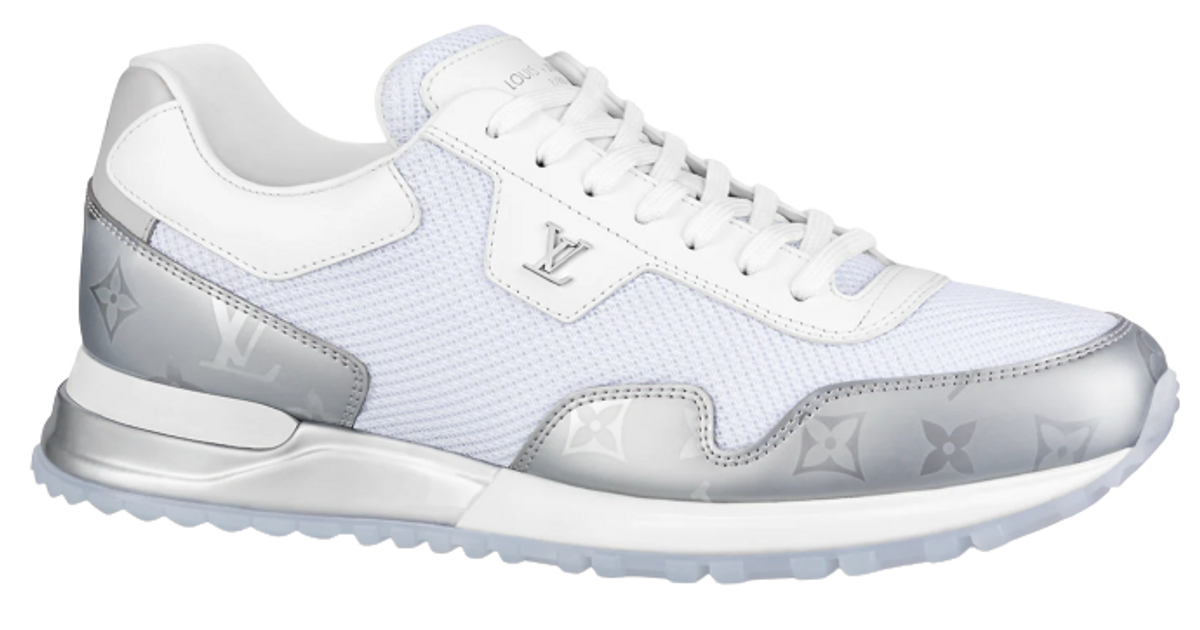 Louis Vuitton Run Away White Sneakers