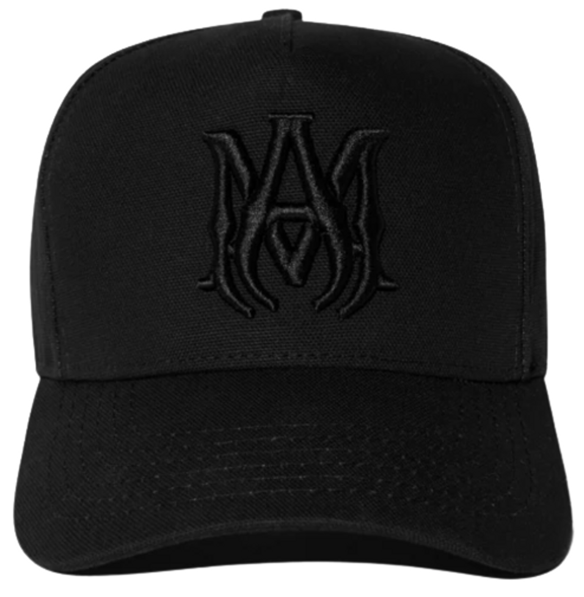 Amiri M.A. Full Canvas Black Cap