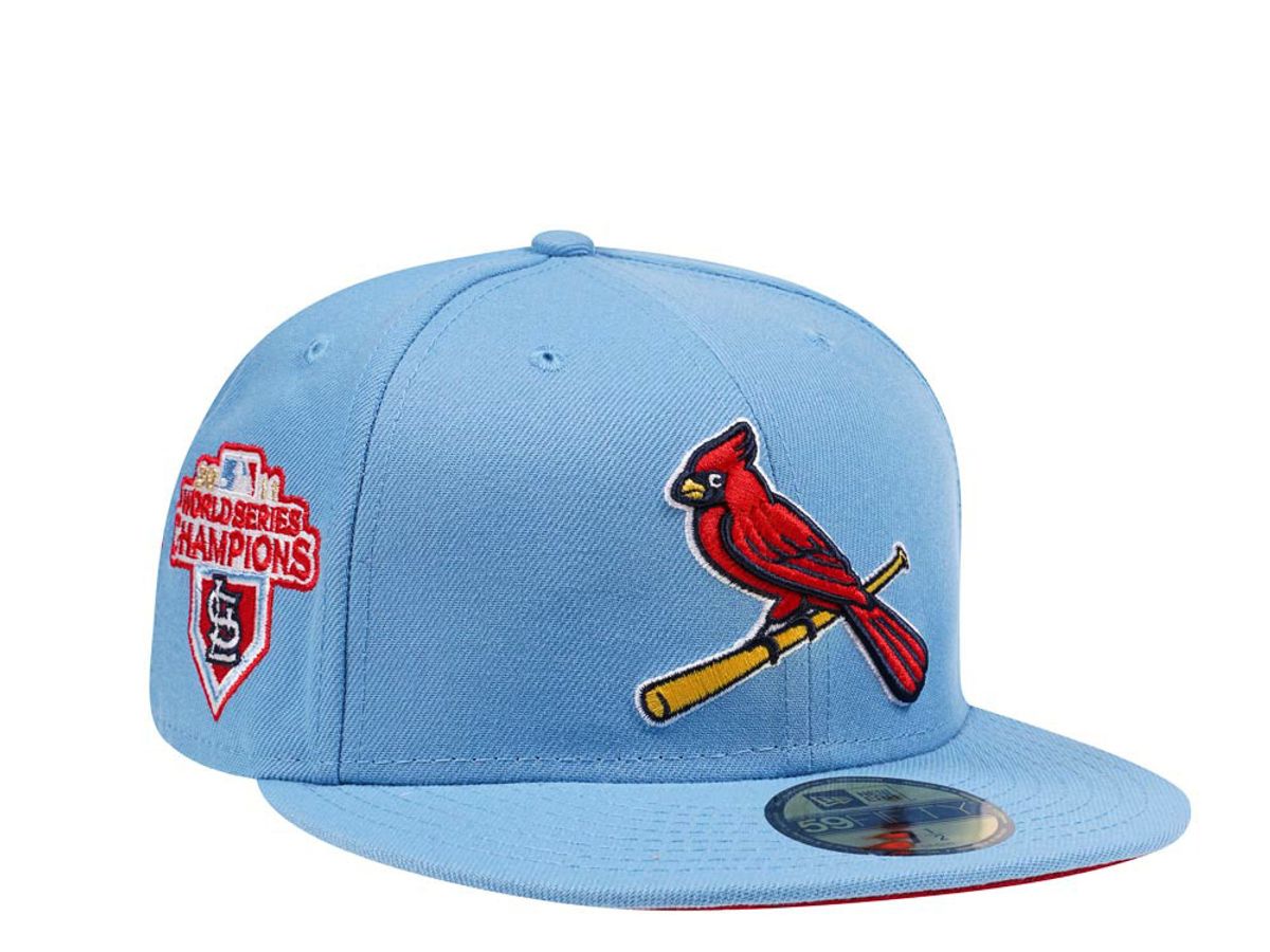New Era St. Louis Cardinals World Series Champions 2011 Sky Blue Hat