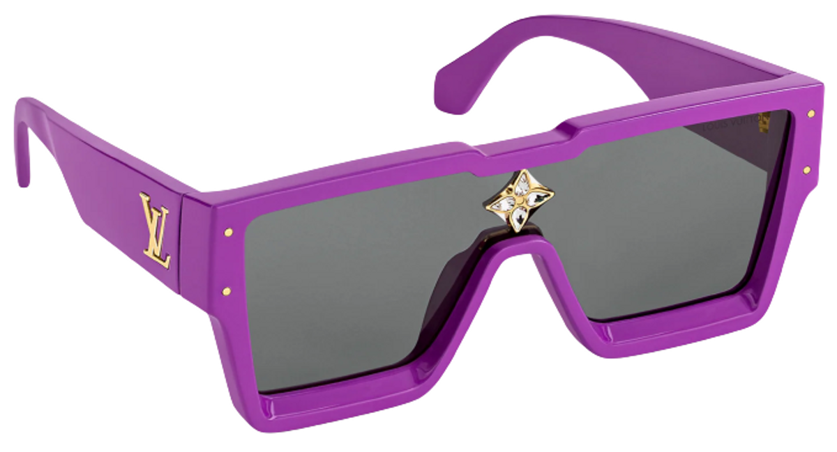 Louis Vuitton Cyclone Purple Sunglasses