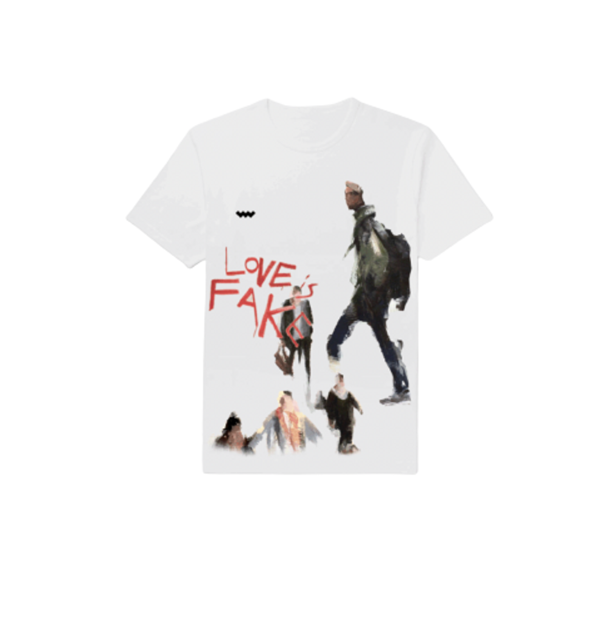 Klan Life Love Is Fake Short Sleeve T-Shirt