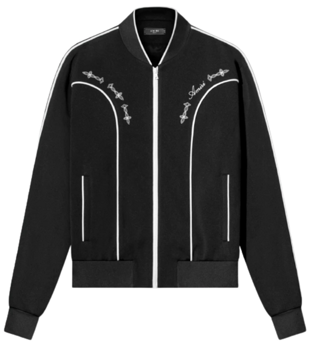 Amiri Black Western Track Jacket