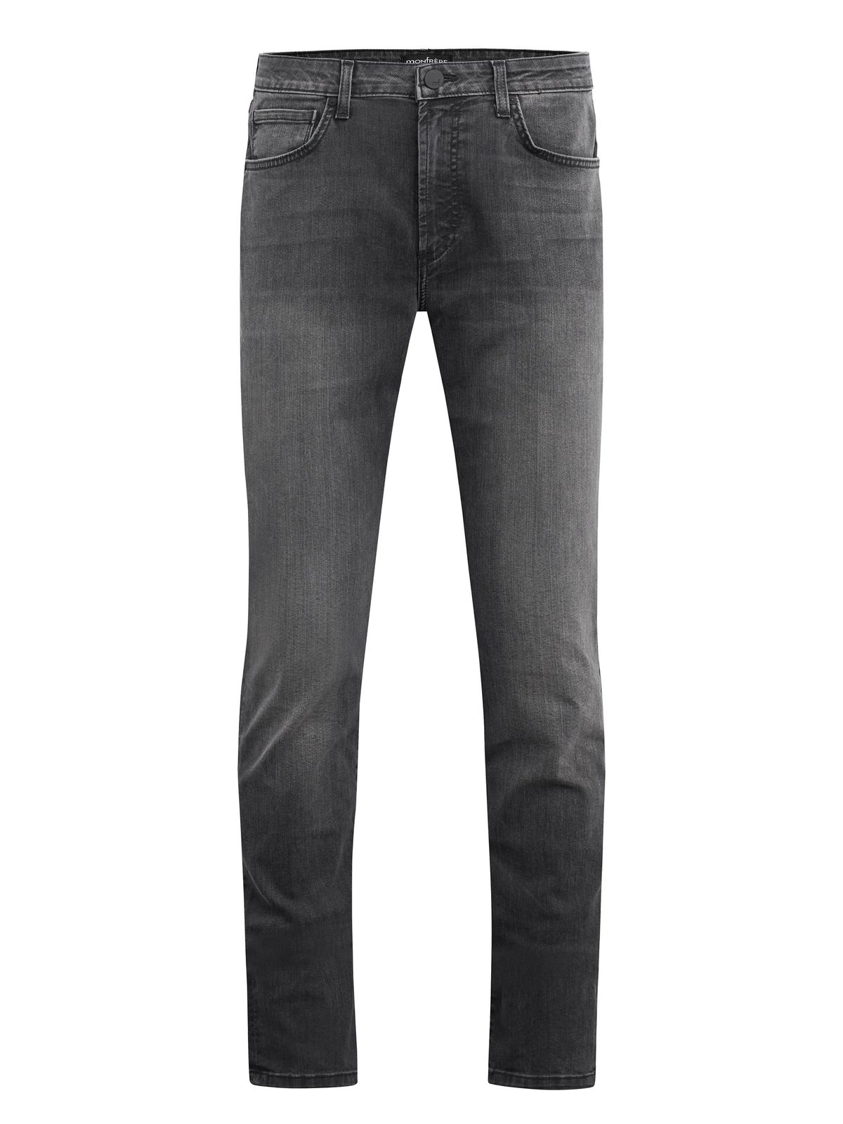 Monfrere Deniro Oxford Dark Washed Grey Jeans