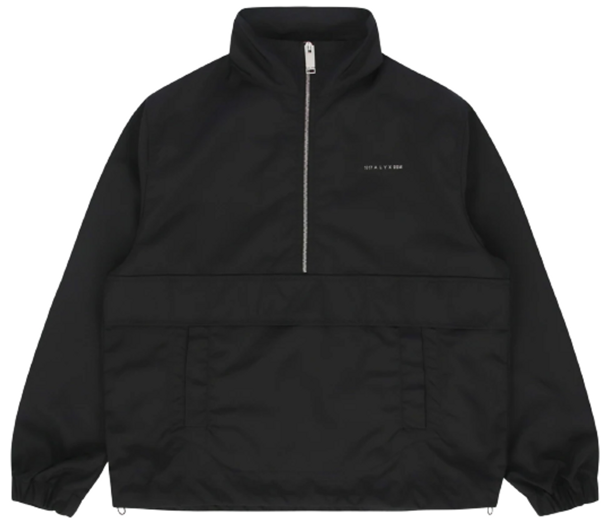 1017 Alyx 9SM Black Nylon Track Windbreaker