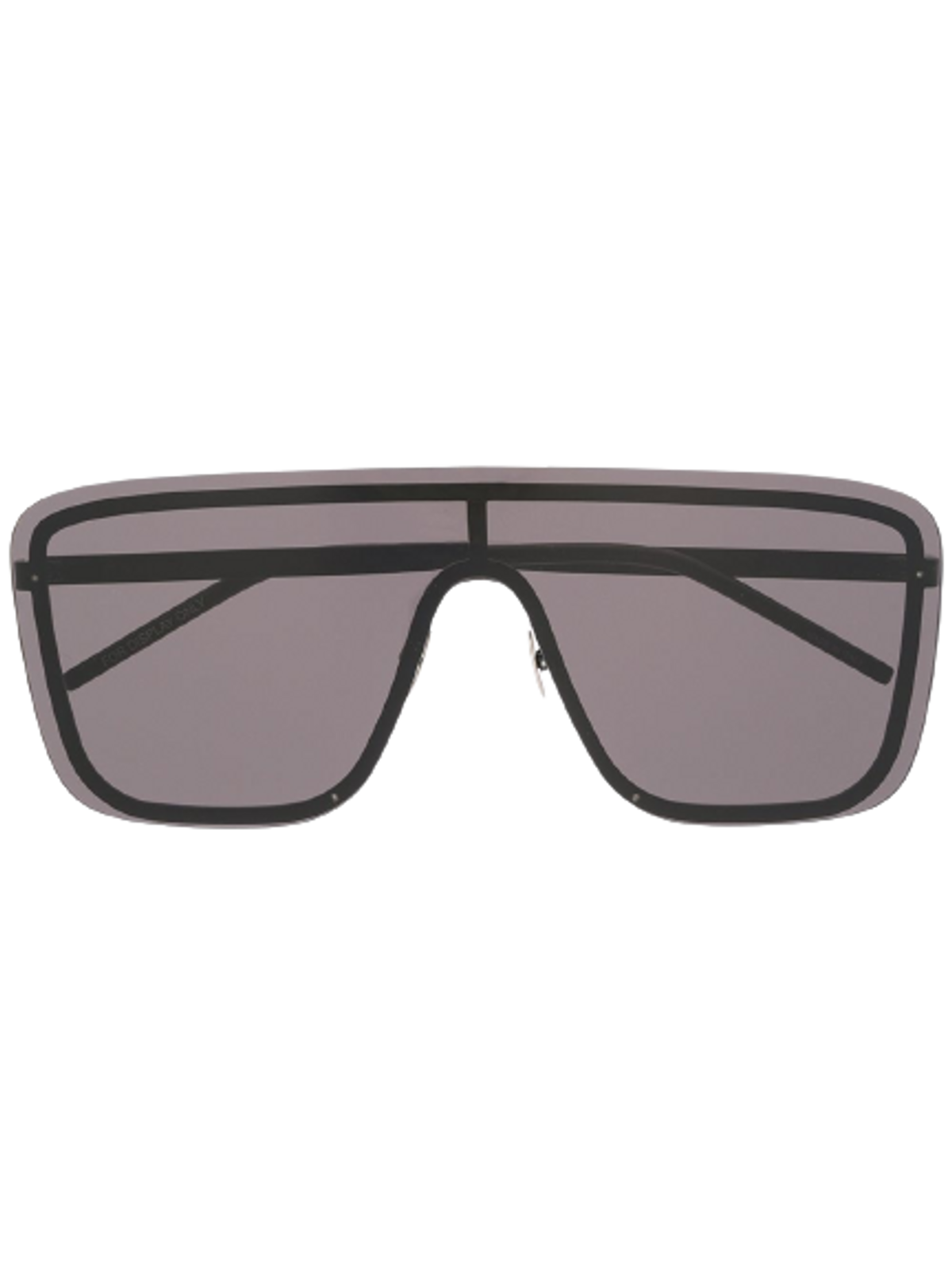 Saint Laurent Black Sl364 Mask Sunglasses