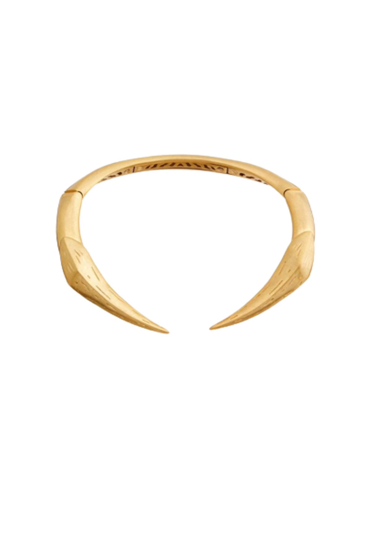 Roberto Cavalli Gold Tiger Tooth Necklace
