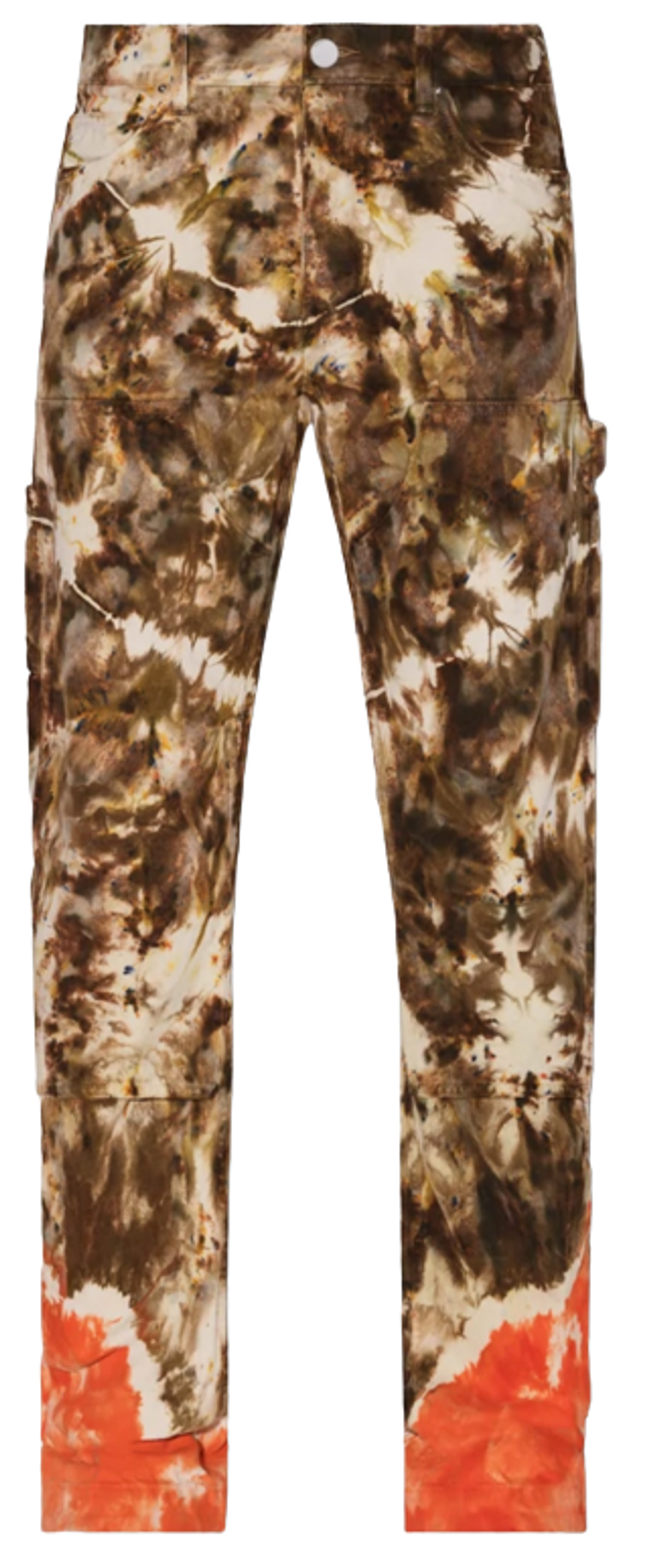 Amiri Tie Dye Carpenter Khaki Pants