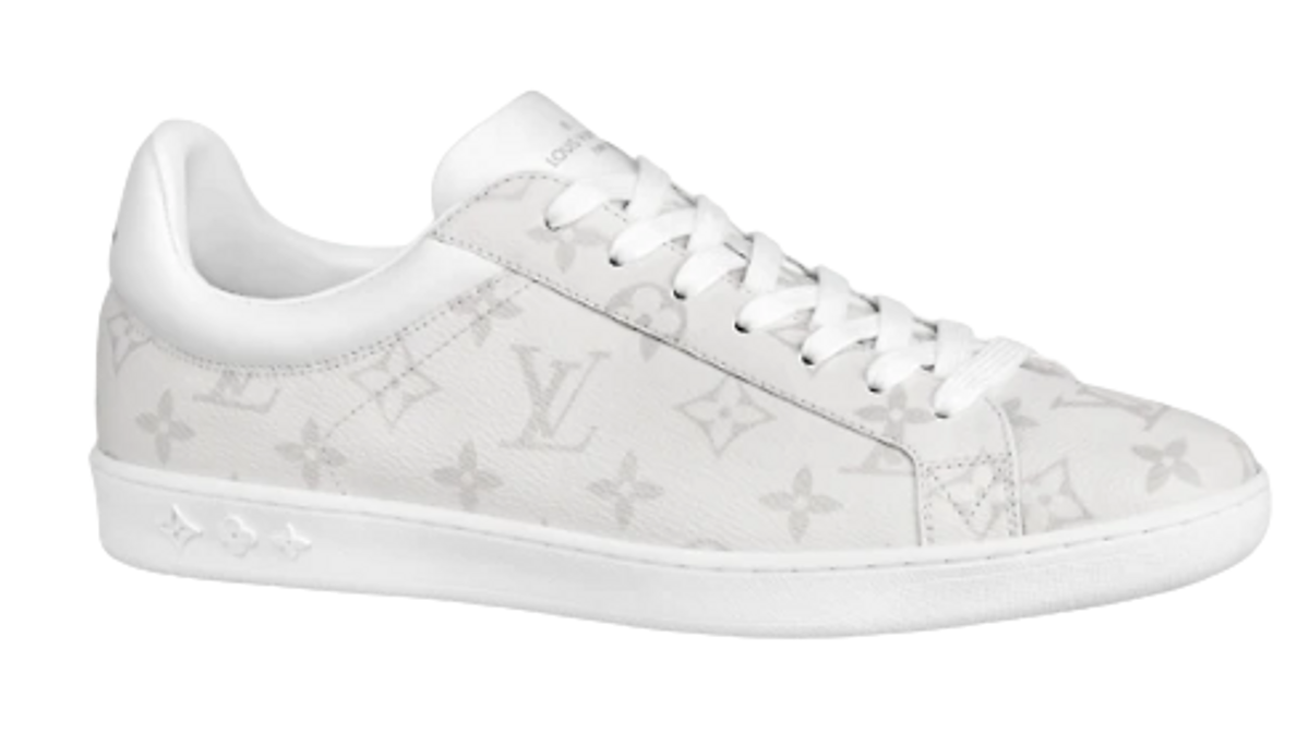 Louis Vuitton Luxembourg White Sneakers
