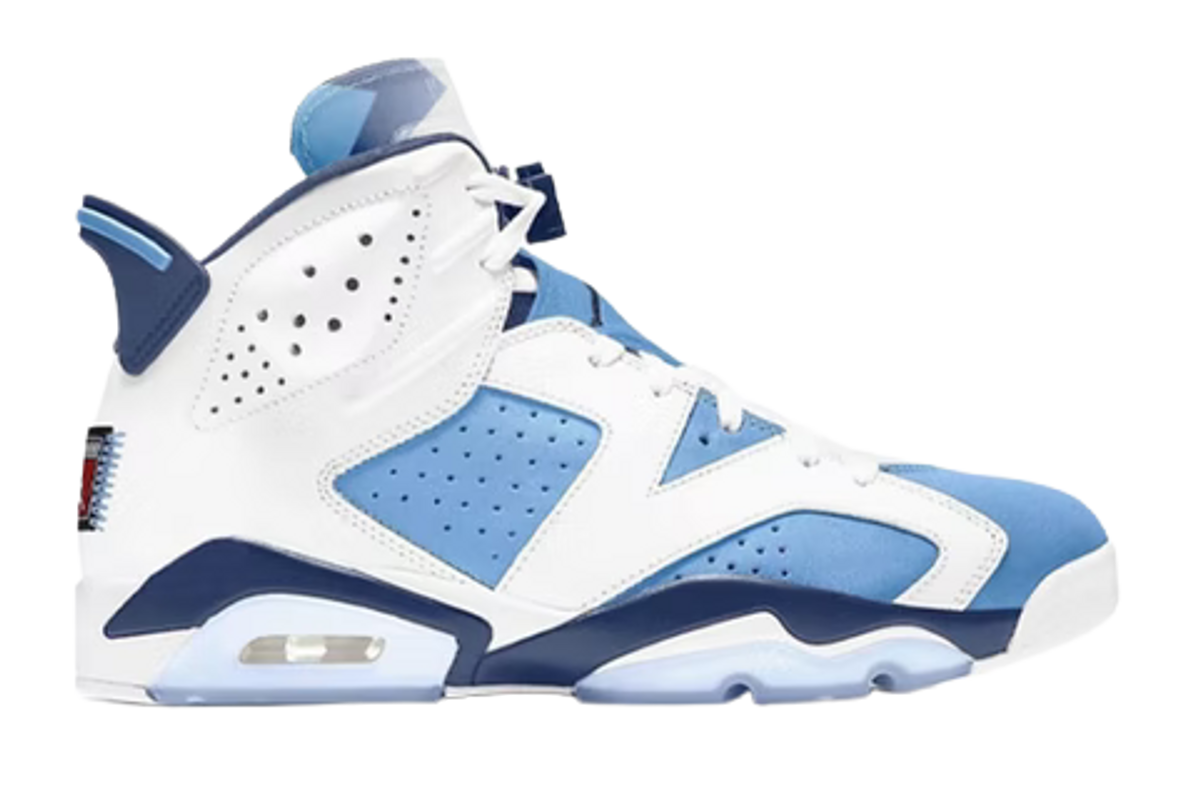 Jordan Air Jordan 6 Retro Unc White Sneakers