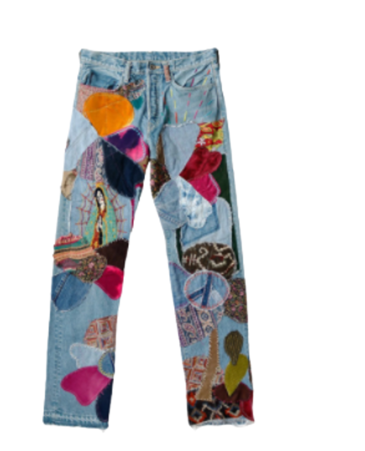 Kapital Monkey Cisco Hippie Insane Remake Jeans
